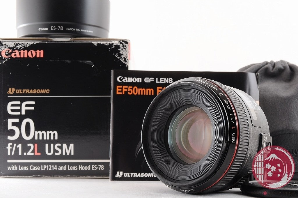 TOP MINT in Box ] Canon EF 50mm f/1.2 L f1.2L USM from Japan Lw53