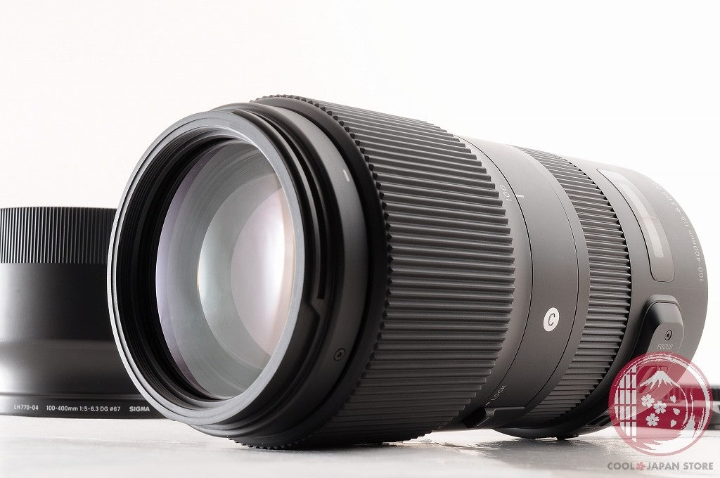[MINT w/ Hood Caps] Sigma 100-400mm f/5-6.3 DG OS HSM Contemporary NIKON Ly43