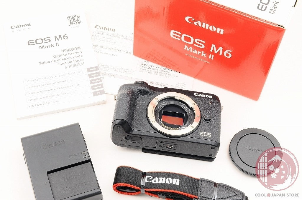 READ [ 1000 shots MINT in Box ] Canon EOS M6 Mark II from Japan Cl11