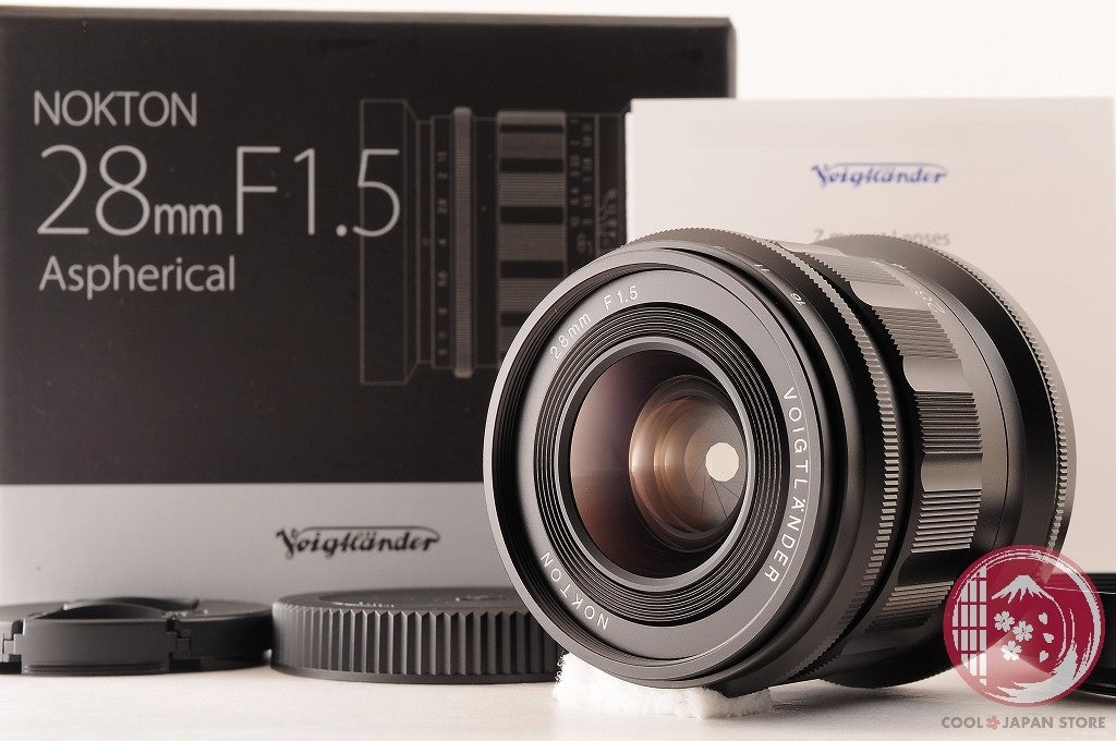 [TOP MINT in Box] Voigtlander NOKTON 28mm f/1.5 NIKON from Japan Ls92