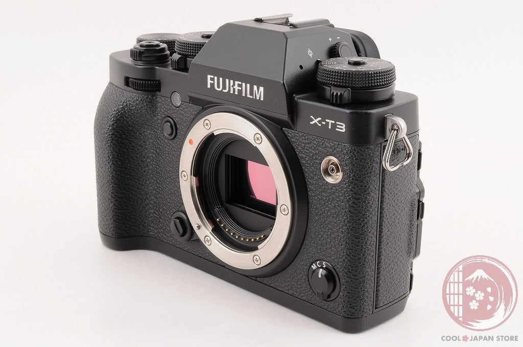 [ 176 shots MINT in Box ] Fujifilm Fuji X-T3 XT3 Black 26.1MP Mirrorless Cm53