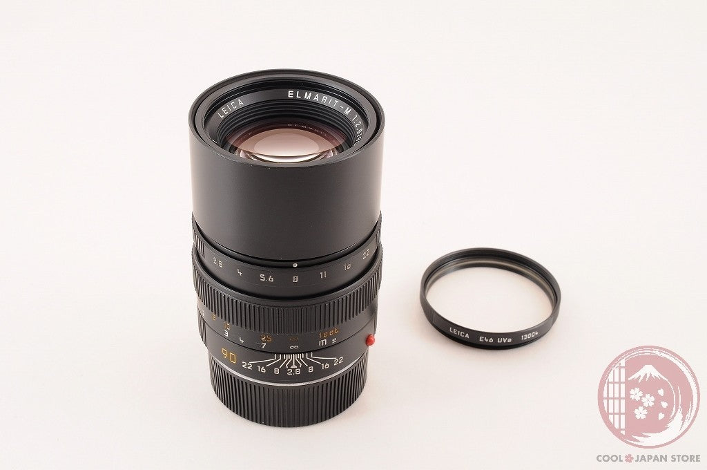 [MINT w/ Filter Cap] Leica Elmarit M 90mm f/2.8 E46 from Japan Ls68