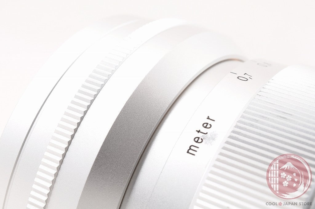 [MINT+ w/ Filter in Box] Voigtlander NOKTON 75mm f/1.5 VM Silver from Japan Ly48