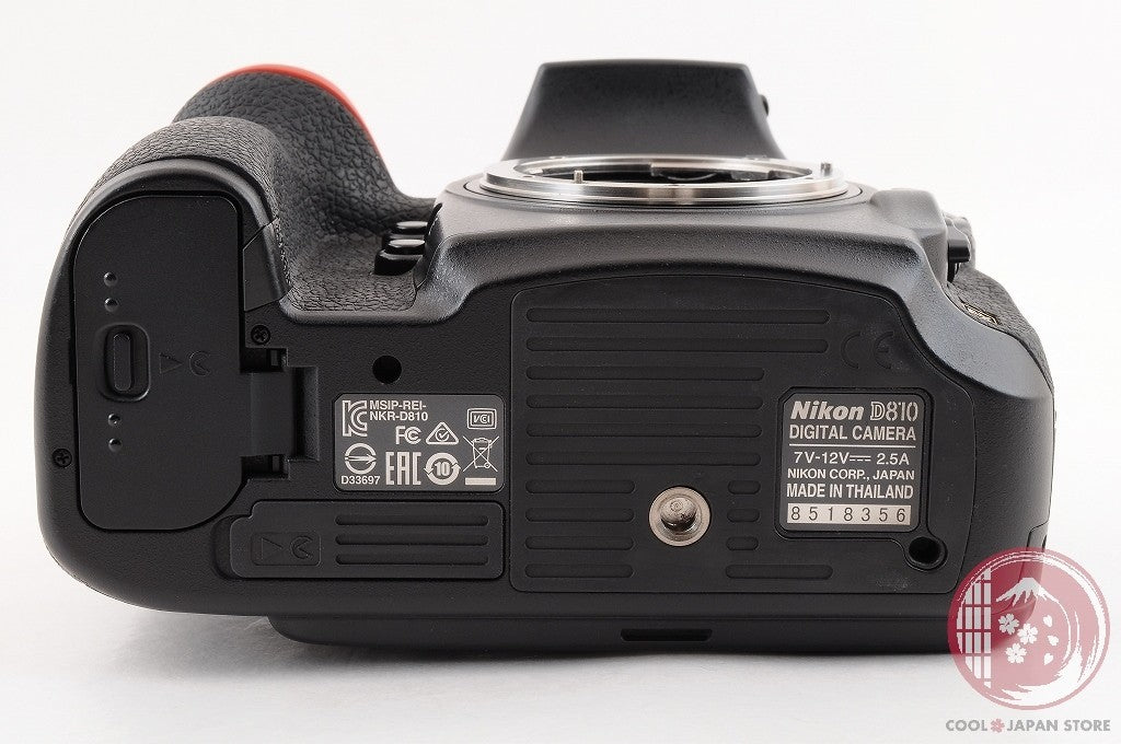 [ 10928 shots MINT w/Strap Charger] Nikon D810 FX D-SLR Camera 36.3 MP Cm66