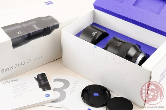 [MINT+ in Box] Carl Zeiss Batis 40mm F/2 CF for SONY E mount from Japan Lv58