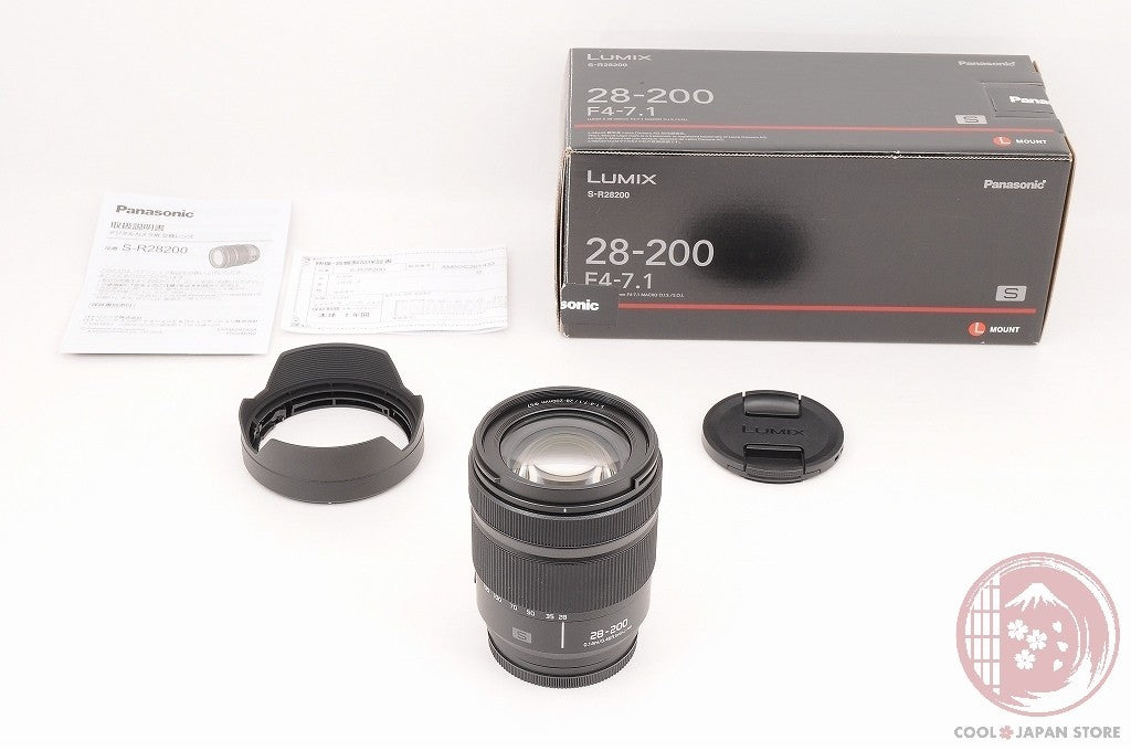 [TOP MINT in Box] Panasonic LUMIX S 28-200mm f/4-7.1 Macro from Japan Lw92