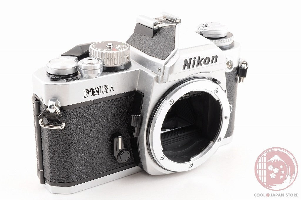 [MINT w/ Strap Manual] Nikon FM3A Silver S/N 273624 from Japan Ck06