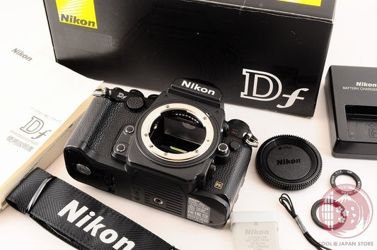 [ 12233 shots MINT+ in Box] Nikon Df Black 16.2 PM DSLR Camera Body JAPAN Cg38