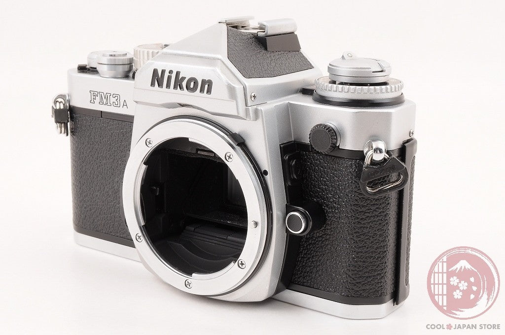 [MINT w/ Cap Foam] Nikon FM3A Silver S/N 210833 from Japan Cl33