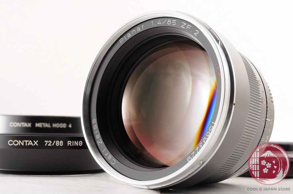 [MINT w/ Hood 72/86 Ring] Zeiss Planar 85mm f/1.4 ZF.2 Nikon from Japan Ly45