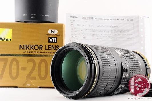 [TOP MINT in Box] NIKON AF-S VR NIKKOR ED 70-200mm f/4 G f4G ED VR Ls20