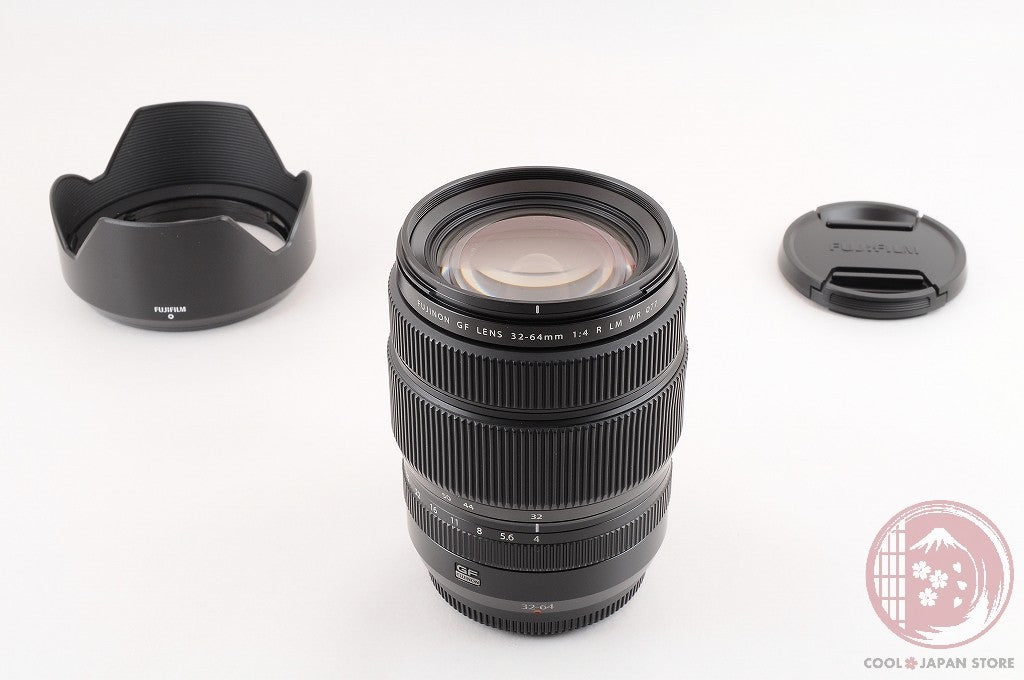 [MINT w/ Hood Caps] Fujifilm Fuji GF 32-64mm f/4 R LM WR from Japan Ly78