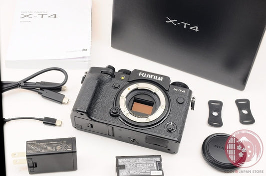 [ 12637 shots MINT in Box ] Fujifilm Fuji X-T4 XT4 Black 26.1MP Mirrorless Cl32