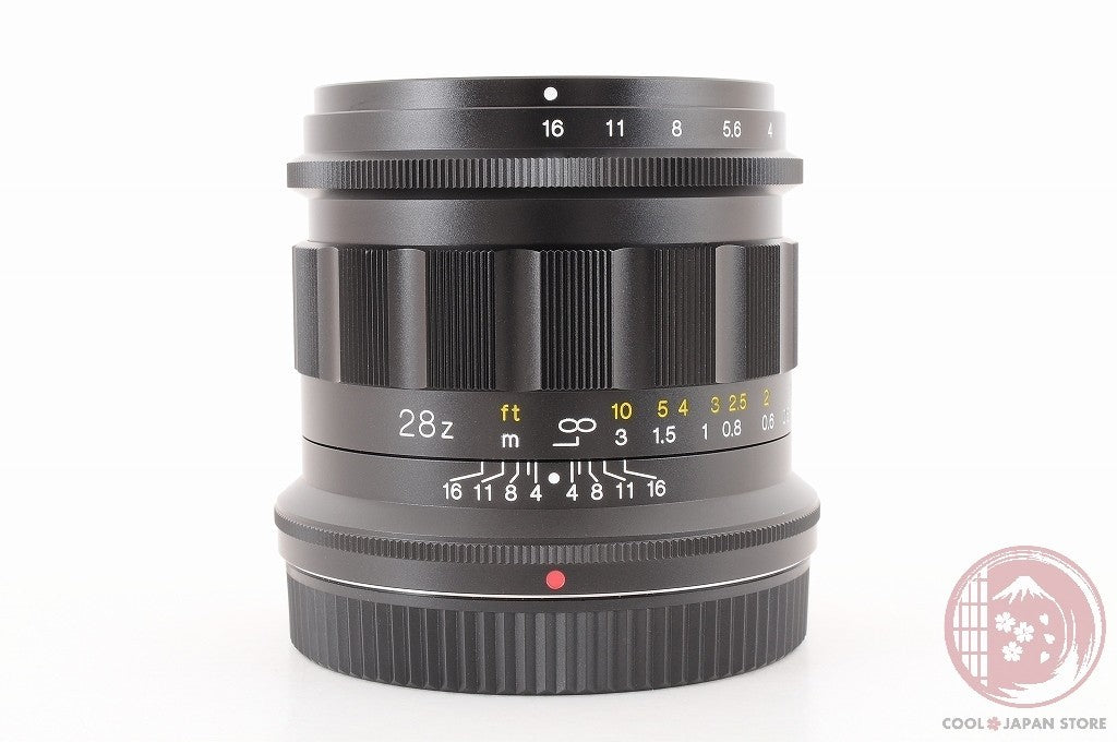 DDU[TOP MINT w/ Hood Caps] Voigtlander NOKTON 28mm f/1.5 NIKON from Japan Ls91