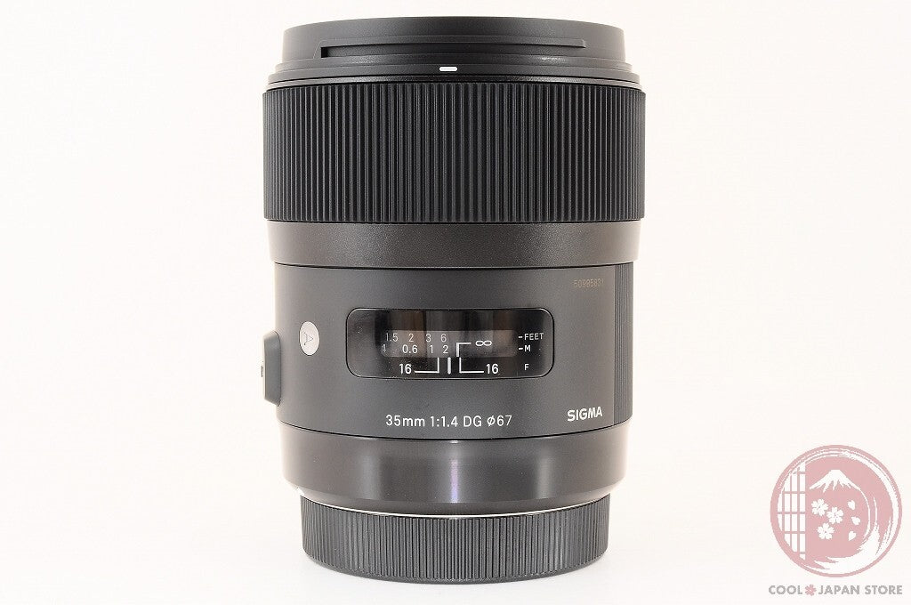 [TOP MINT w/ Hood Caps] Sigma 35mm f/1.4 DG HSM Art CANON from Japan Lq52
