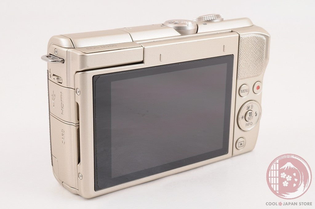 [TOP MINT w/ 15-45mm in Box] Canon EOS M200 Gold from Japan Cl95
