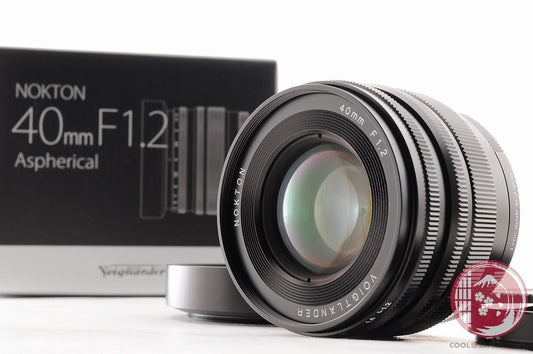 [TOP MINT in Box] Voigtlander NOKTON 40mm f/1.2 SONY from Japan Lt22
