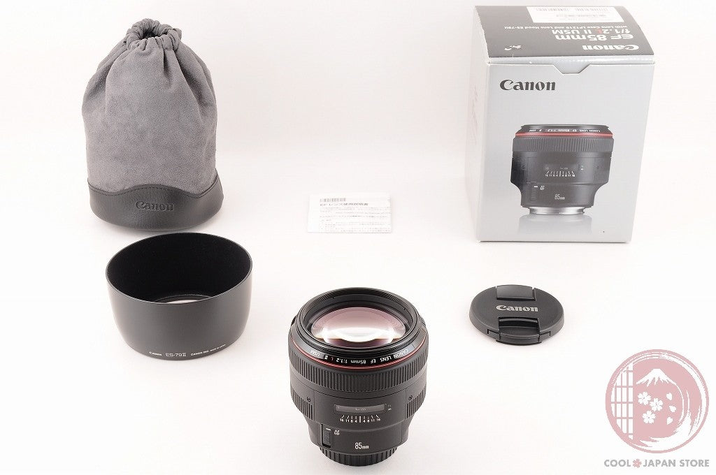 [TOP MINT in Box] Canon EF 85mm f/1.2 L II USM from Japan Lw61