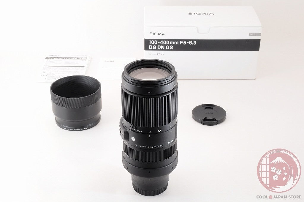 DDU[MINT+ in Box] Sigma 100-400mm f/5-6.3 DG DN OS Contemporary SONY Lt28