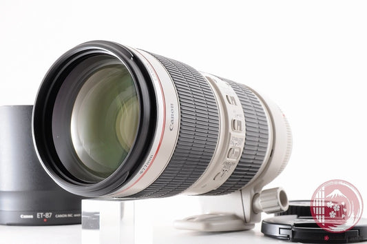 [MINT+ w/Hood Tripod] Canon EF 70-200mm f/2.8 L f2.8L II IS USM from Japan Lv05