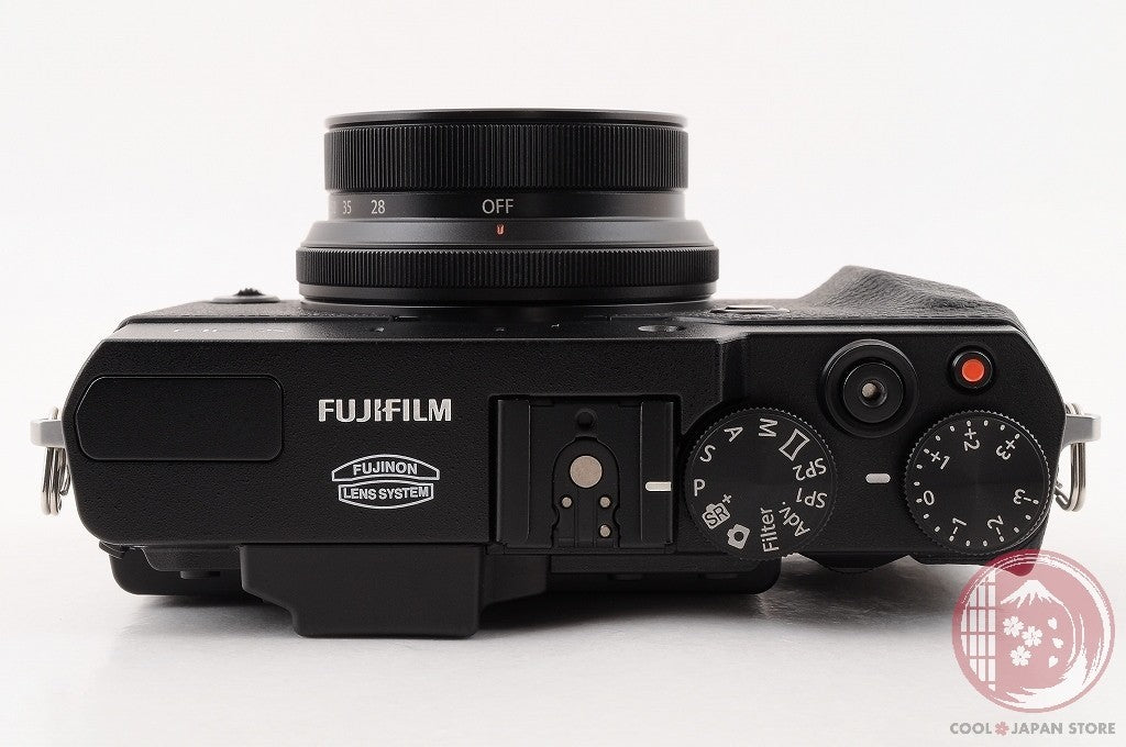 [MINT+ w/ Hood Strap] Fujifilm Fuji X30 Black 12.0MP Digital Camera Cm26