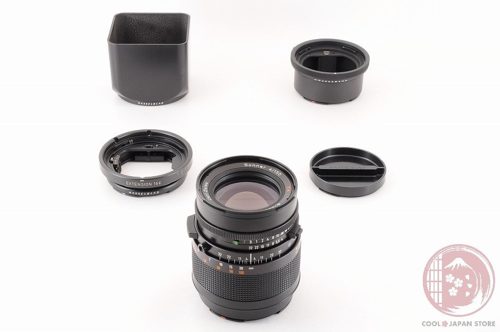 [MINT w/ Hood Tubes ]Hasselblad Carl Zeiss T* CF Sonnar 150mm f4 from Japan Lt18