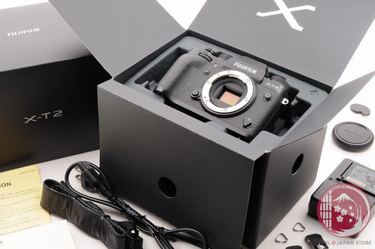 [ 13045 shots MINT+ in Box] Fujifilm Fuji X-T2 XT2 Black 24.3MP Mirrorless Cl77