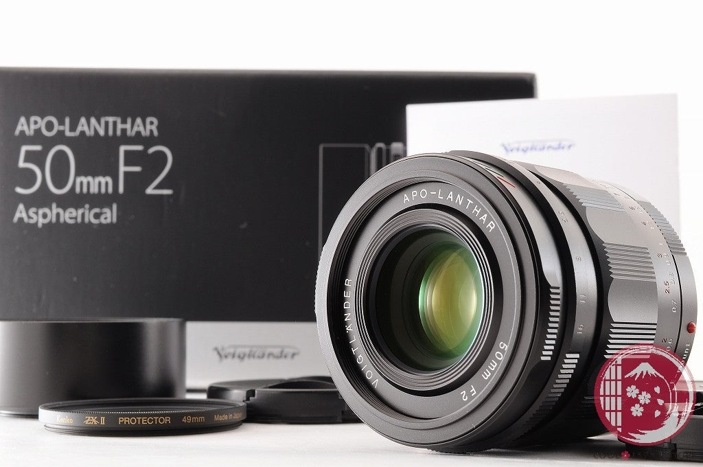 DDU [TOP MINT w/Filter in Box] Voigtlander APO LANTHAR 50mm f/2 SONY Japan Lt74