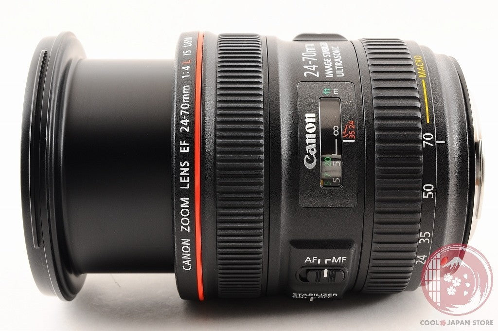 [TOP MINT w/ Hood Caps] Canon EF 24-70mm f/4 L USM from Japan Ls99