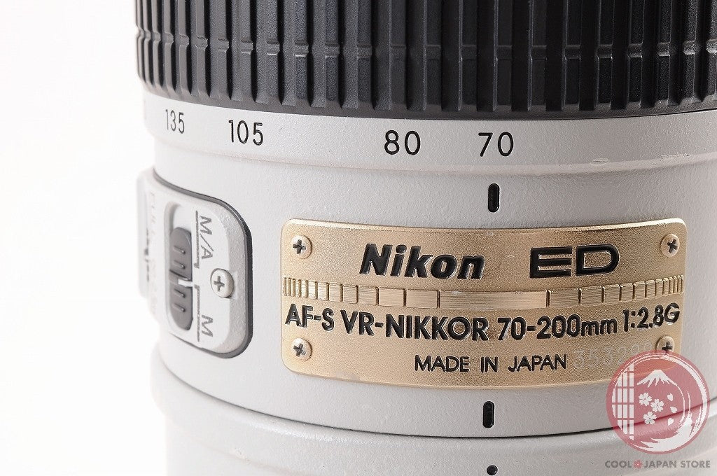 [MINT in Box] Nikon AF-S 70-200mm f/2.8 G ED VR IF Light Gray Japan Ly21