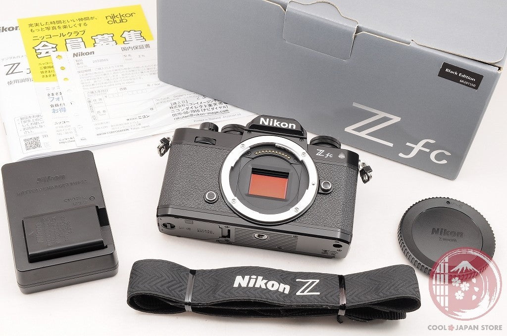 [ 2604 shots TOP MINT in Box ] Nikon Z fc Zfc Black 20.9MP from Japan Cm46