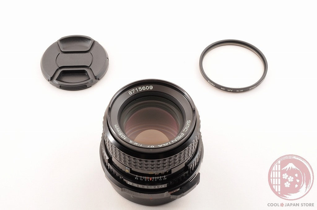 [MINT+ w/ Filter Caps] Pentax 67 105mm f/2.4 late from Japan Ls25