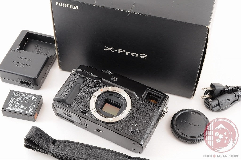 DDU [ Low shots MINT+ in Box]Fujifilm Fuji X-Pro2 XPro2 Black 24.3MP Japan Cj50