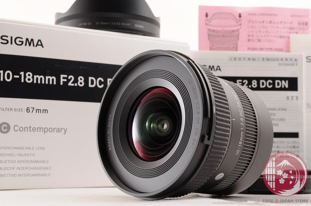 [TOP MINT in Box] Sigma 10-18mm f/2.8 DC DN Contemporary Sony from Japan Ly58