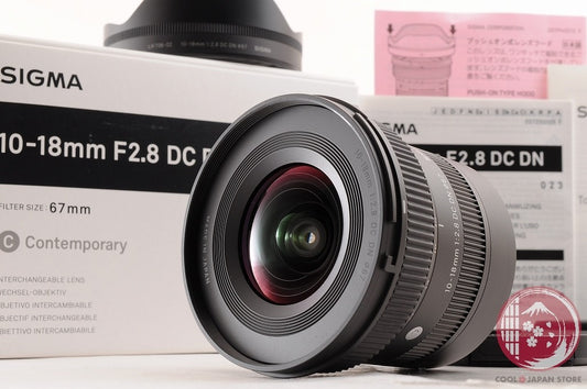 [TOP MINT in Box] Sigma 10-18mm f/2.8 DC DN Contemporary Sony from Japan Ly58