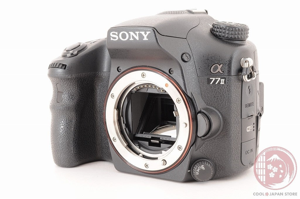 DDU [ 15200 shots MINT w/Strap Charger ] Sony Alpha a77 II ILCA-77M2 Black Cj22
