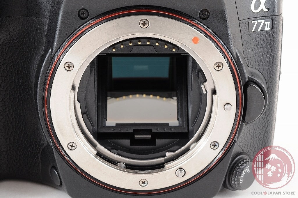 DDU [ 15200 shots MINT w/Strap Charger ] Sony Alpha a77 II ILCA-77M2 Black Cj22