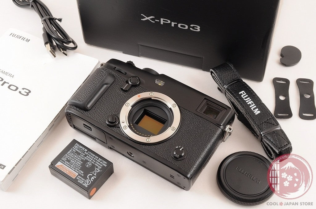 [ 11813 shots MINT in Box] Fujifilm Fujifilm X-pro3 black from Japan Cg79
