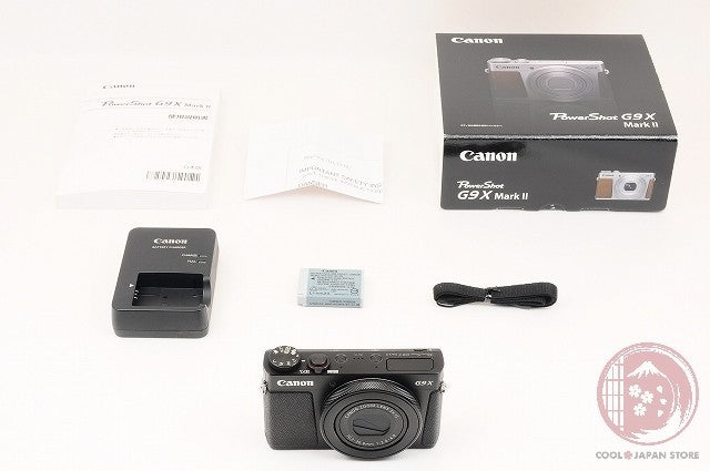 [MINT+ in Box] Canon PowerShot G9X Mark II 20.1MP Digital Camera Japan Ck38