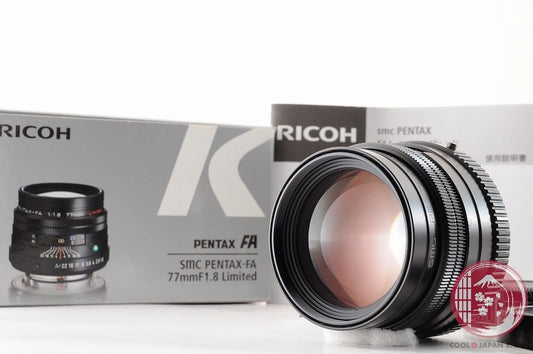 [MINT in Box] Pentax FA 77mm f/1.8 limited from Japan Lt07