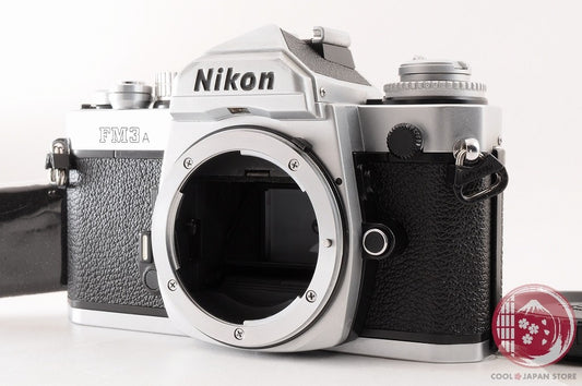 [MINT w/ Cap Foam] Nikon FM3A Silver S/N 210833 from Japan Cl33