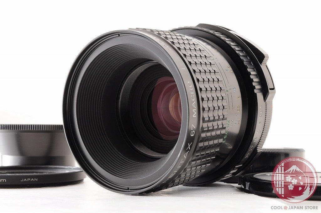 [MINT w/ Filter Caps] Pentax 67 100mm f/4 macro from Japan Lw87