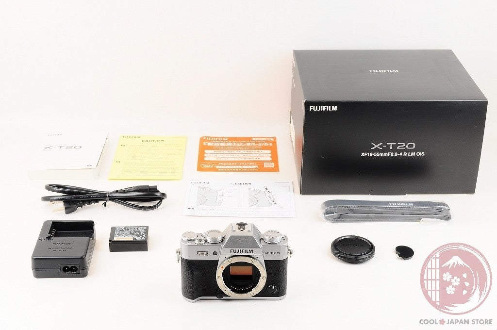 [ 4629 shots MINT+ in Box ] Fuji X-T20 Silver 24.3MP Mirrorless from Japan Cl26