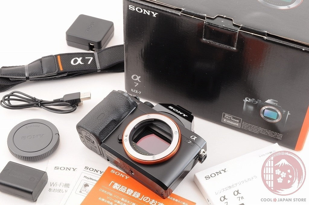 DDU English OK [ 1382 shots MINT + in Box ] Sony A7 from JapanCj80