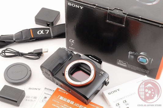 DDU English OK [ 1382 shots MINT + in Box ] Sony A7 from JapanCj80