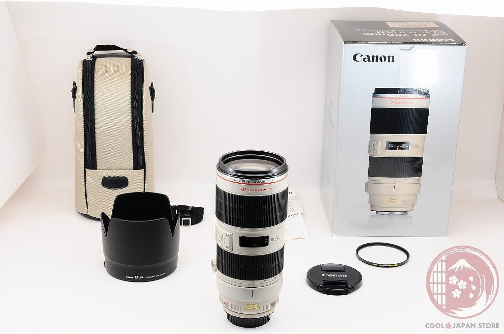 DDU [TOP MINT w/ Filter in Box] Canon EF 70-200mm f/2.8 L f2.8L II IS USM Lt46