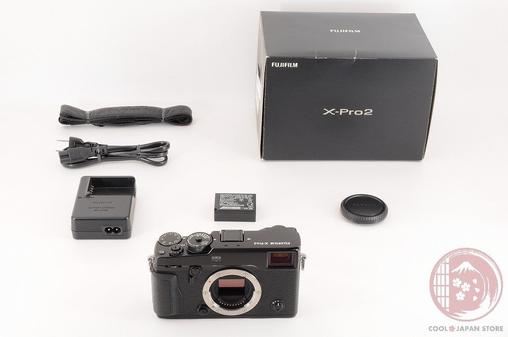 DDU [ Low shots MINT+ in Box]Fujifilm Fuji X-Pro2 XPro2 Black 24.3MP Japan Cj50