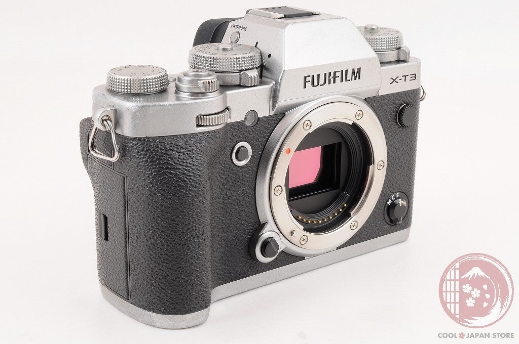 [ 6169 shots MINT in Box ] Fujifilm Fuji X-T3 XT3 Silver 26.1MP Mirrorless Cm69