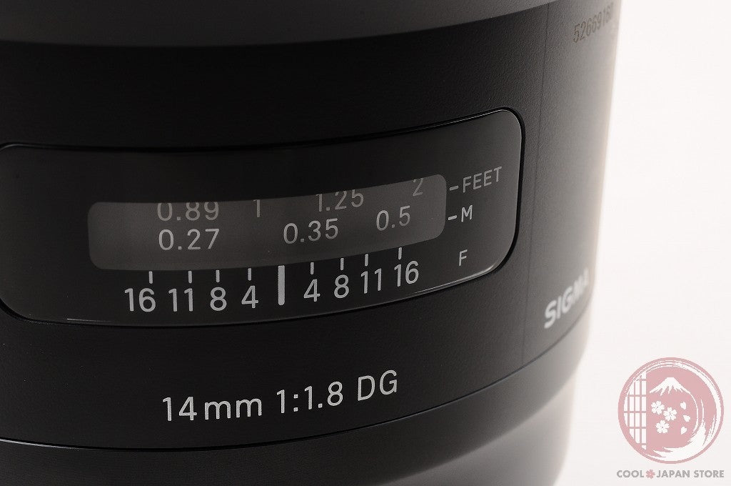 [MINT+ in Box] Sigma 14mm f/1.8 DG HSM Art CANON from Japan Lv93