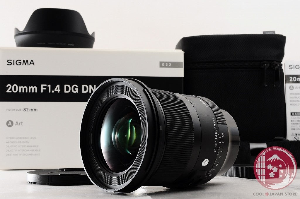 [TOP MINT in Box] Sigma 20mm f/1.4 DG DN Art SONY from Japan Lv75